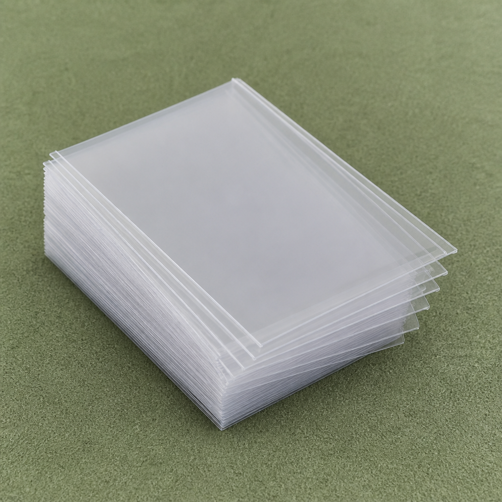 A pack of matching card sleeves